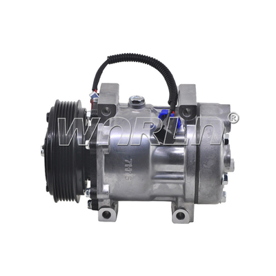 คอมเพรสเซอร์เครื่องปรับอากาศ 12V สำหรับรถเกี่ยวนวดนานาชาติ 7H15 6PK 1991-2010