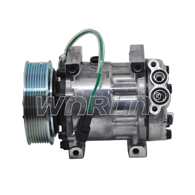 7H15 AC Compressor แอร์ SD7H158202 7111333R สําหรับ Caterpillar สําหรับ JCB งานหนัก WXTK052