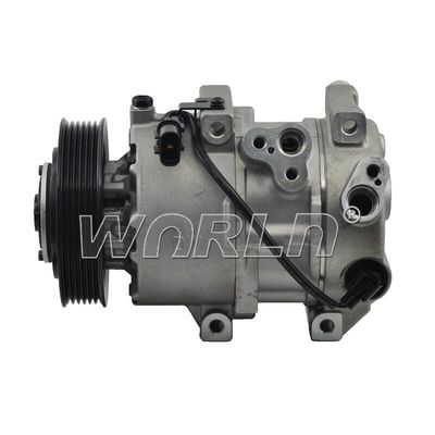 12V DVE16 6PK Auto AC Compressor สําหรับ Hyundai สําหรับ Genesis Coupe 2.0 รถ AC Compressor WXKA075
