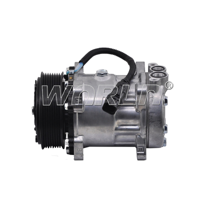 SD7H158274/APCON15060 12 โวลต์รถบรรทุกเครื่องปรับอากาศคอมเพรสเซอร์สำหรับ Fendt 24V