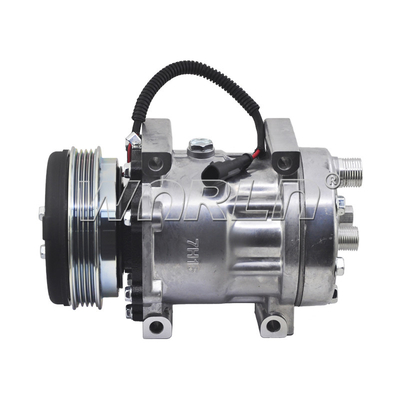 7H15 คอมเพรสเซอร์เครื่องปรับอากาศรถยนต์สำหรับ NewHolland T4 12V 7482436934