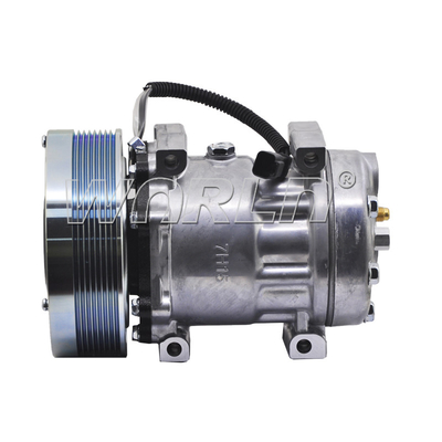 คอมเพรสเซอร์แอร์รถบรรทุก 7H15 8PK คอมเพรสเซอร์ส่วน AC อัตโนมัติสำหรับ Caterpillar