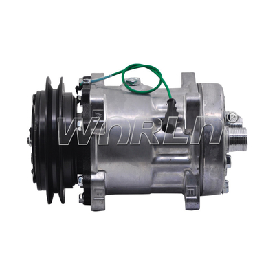 เครื่องปรับอากาศ 24V สําหรับรถบรรทุก เครื่องปรับอากาศ 7H15 สําหรับรถยนต์ เครื่องปรับอากาศสําหรับนิวฮอลแลนด์ สําหรับฮิตาชิ สําหรับโคเบลโก้ WXTK212