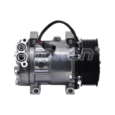 12V รถบรรทุก Ac คอมเพรสเซอร์ 7H15 10PK สำหรับ New Holland Steyr SD7H156132/509629