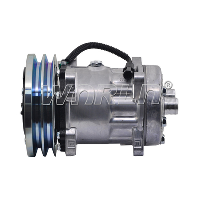 รถบรรทุก 24 วอลต์ AC Compressor RC600.328 1990760C1 1990760C2 1990760C3 สําหรับ Caterpillar นิวฮอลแลนด์ WXTK243