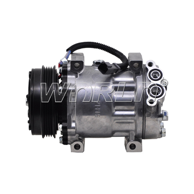 คอมเพรสเซอร์เครื่องปรับอากาศอัตโนมัติ 12V สำหรับ Caterpillar สำหรับ WackerNeuson 7H15 4PK 3332111