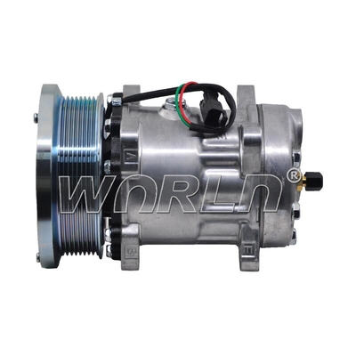 7H15 เครื่องปรับอากาศรถบรรทุก 24V สําหรับ Caterpillar 32828G 2180324 เครื่องปรับอากาศเครื่องปรับอากาศ WXTK092