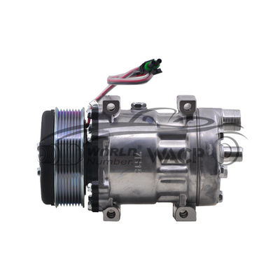 7H15 8PK รถยนต์ AC Compressor เครื่องปรับอากาศรถยนต์ 12V สําหรับ Caterpillar WXTK404