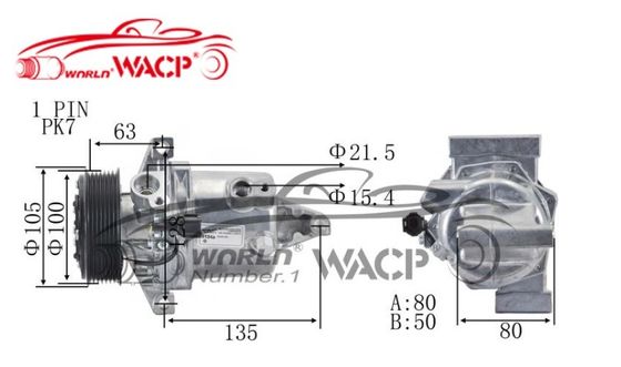 926003RJ1A 926001KA3A 926001HC2D เครื่องปรับอากาศอัตโนมัติ 12V สําหรับ Nissan Versa Juke WXNS028
