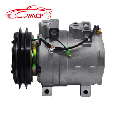 DKV14 1A รถบรรทุก AC Compressor 24V สําหรับ Hyundai เครื่องก่อสร้างสําหรับ New Holland OEM A50000674001 WXTK114