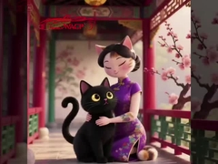 แม่แมวต้องสอนลูกด้วยความอดทนไหม