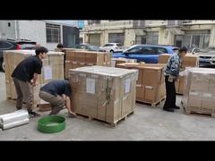 กระบวนการบรรจุและจัดส่งคลังสินค้าของผู้ผลิตเครื่องปรับอากาศรถยนต์