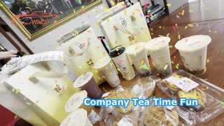 ได้เวลา Afternoon Tea สุดมันส์ที่บริษัทกันอีกแล้ว ขอขอบคุณบริษัท Weixing