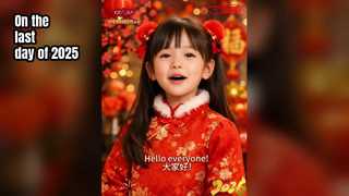 ในวันสุดท้ายของปี 2025 ฉันขออวยพรให้คุณสวัสดีปีใหม่และพบเจอแต่สิ่งดีๆ สวัสดีปีใหม่